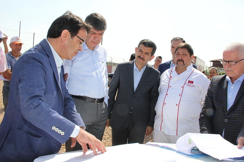 Canlı Hayvan Borsası alanı incelendi GÜNDEM İleri Gazete