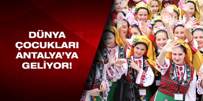 16'ncı festivale 16 ülkeden çocuk katılacak!