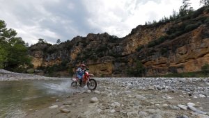 7. Transanatolia Rally Raid yarışmacıları Antalya-Aksu'da