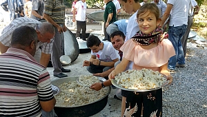 Akseki'de geleneksel pilav günü