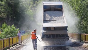 Alanya'da içme suyu ve asfalt çalışması