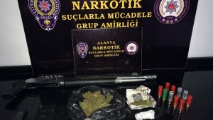 Alanya'da uyuşturucu operasyonu