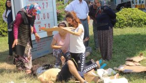 Antalya'da kontrolden çıkan otomobil karşı şeride geçti: 1 ölü, 1'i ağır 3 yaralı (videolu)