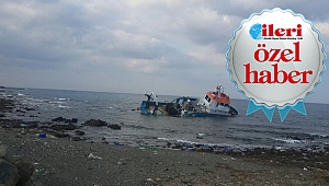 ARAMA I Gemisi su alarak karaya oturdu
