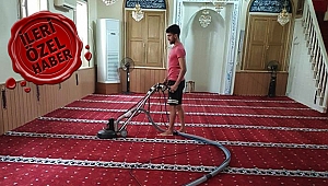 Büyükşehir'den Camilerde Bayram Temizliği