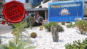 Büyükşehir'den peyzaj çalışması