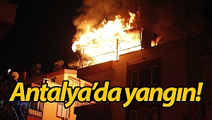 Evde yalnız bırakılan çocuk oyuncakla evi yaktı (Videolu)