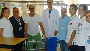 İranlı tatilci kalçasını kırdı