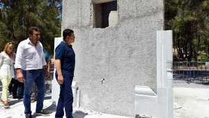 Kepez'in meydanlarına Osmanlı çeşmesi