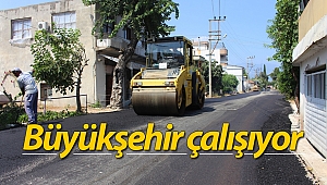 Kumluca ve Finike’ye sıcak asfalt 