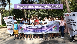 Lösemi hastası çocuklar hafta sonu etkinliğinde bir araya geldi