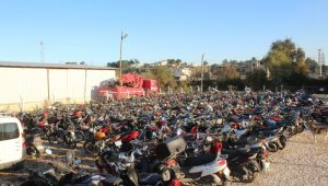 Manavgat'ta 3 ayda 445 motosiklet trafikten men edildi