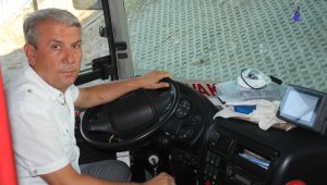 Manavgat'ta Minibüslere kamera takılıyor