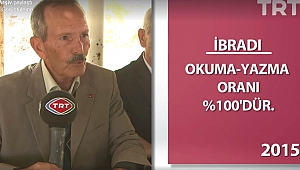 TRT'nin arşivinden İbradı çıktı