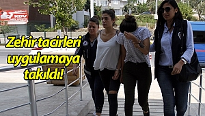Zehir tacirleri uygulamaya takıldı