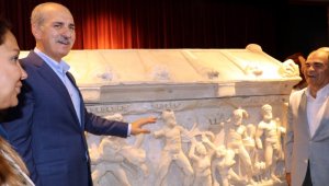 57 yıl sonra ait olduğu topraklara dönen Herakles Lahdi açıldı