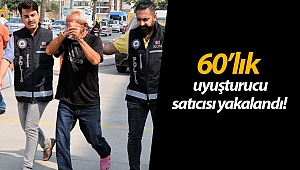 60 yaşındaki uyuşturucu ticareti şüphelisi tutuklandı