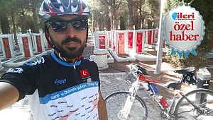 81 ili bisikleti ile gezdi