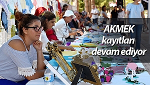AKMEK kayıtları devam ediyor