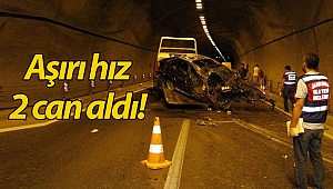 Alanya'da aşırı hız 2 can aldı! (Videolu)
