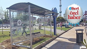 Büyükşehir'den modern otobüs durakları