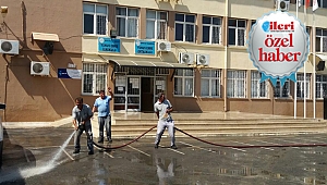 Büyükşehir'den okullara temizlik