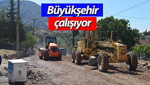 Döşemealtı Akkoç yolu asfalta hazırlanıyor