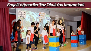 Engelli öğrenciler 'Yaz Okulu'nu tamamladı
