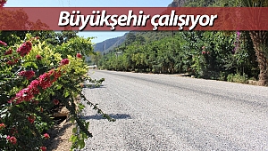 Finike Turunçova bağlantı yollarına asfalt