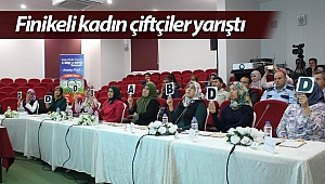 Finikeli kadın çiftçiler yarıştı
