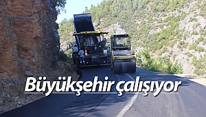Gazipaşa Sugözü yolunda sıcak asfalta devam