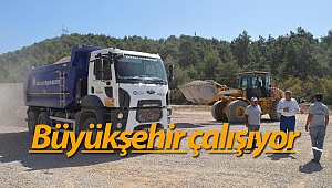Gündoğmuş'ta grup yolları yenileniyor