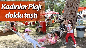 Kadınlar Plajı doldu taştı