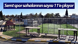 Kepez'de semt spor sahalarının sayısı 11'e çıkıyor