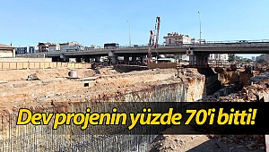 Kepez Katlı Kavşak Projesi'nde tüneller birleşti 