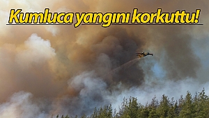Kumluca yangını korkuttu!