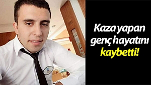 Motosikletle kaza yapan genç hayatını kaybetti!