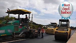 Oba Stadyumu yolu asfaltlanıyor