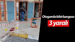 Otogarda bilet kavgası: 3 yaralı (Videolu)