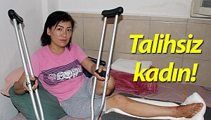 Otomobilin çarpıp kaçtığı Kırgız kadının başına gelmeyen kalmadı!