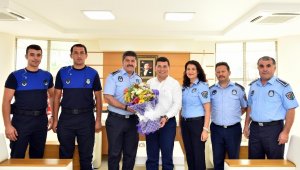 Tütüncü'den zabıtaya kutlama