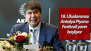  18. Uluslararası Antalya Piyano Festivali yarın başlıyor (Videolu)