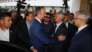 Adalet Bakanı Gül, yaralı savcıyı ziyaret etti (videolu)