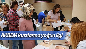 AKBEM kurslarına yoğun ilgi