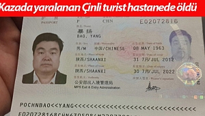 Akseki'deki kazada yaralanan turist hastanede öldü
