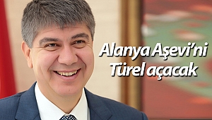 Alanya Aşevi'ni Türel açacak