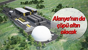 Alanya Türkler Entegre Atık Değerlendirme ve Bertaraf Tesisi'nin temeli atılıyor