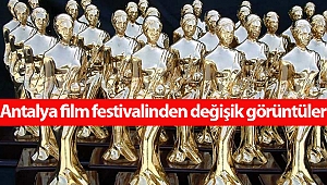 Antalya film festivalinden değişik görüntüler