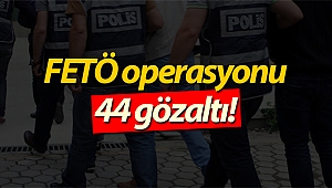  Antalya merkezli 4 ilde FETÖ operasyonu: 44 gözaltı
