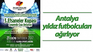 Antalya yıldız futbolcuları ağırlıyor